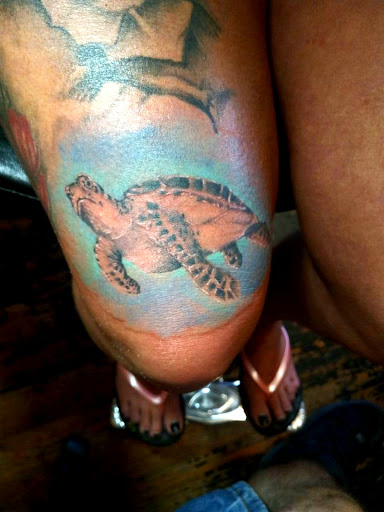 Explore serotonin tattoo ideas, creative tattoo ideas in Roanoke, available at RailYard INK