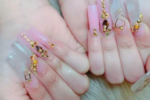 Pink Nails & Lashes image