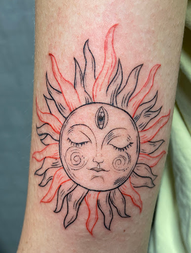 Explore matching tattoos for father and son ideas, creative tattoo ideas in Tempe, available at Club Tattoo