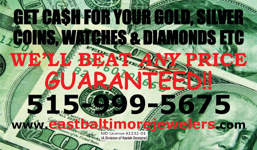 Gold Dealer «East Baltimore Gold Buyers & Jewelers», reviews and photos, 217 E Baltimore St, Baltimore, MD 21202, USA
