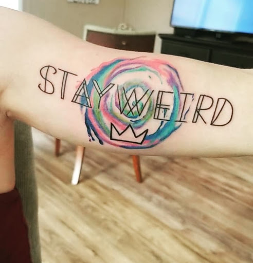 Explore shoe tattoo ideas, creative tattoo ideas in Lake Placid, available at Its Better Wet