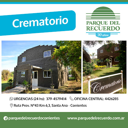 Parque del Recuerdo - Crematorio y Cementerio - Oficina Comercial - Corrientes