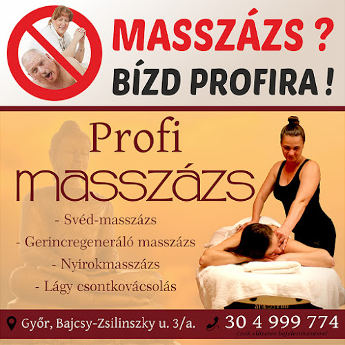Profi Masszázs - Meilinger Anikó - Masszőr