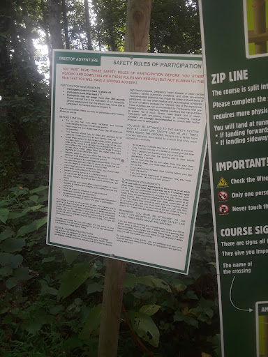 Recreation Center «Go Ape Zip Line & Treetop Adventure - Rock Creek Regional Park», reviews and photos, 6129 Needwood Lake Dr, Rockville, MD 20855, USA