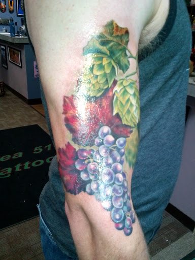 Explore lioness tattoo ideas, creative tattoo ideas in Springfield, available at Area 51 Tattoo