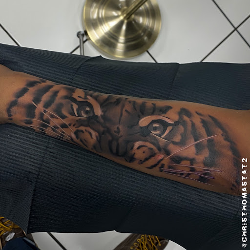 Explore men arm sleeve tattoo ideas, creative tattoo ideas in Sherwood, available at Golden Lotus Tattoo Studio