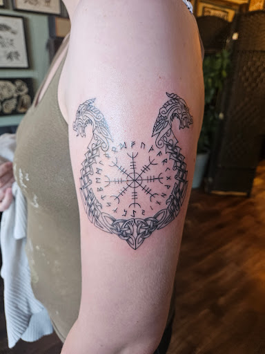 Explore cool tattoo ideas for guys small tattoos, creative tattoo ideas in Lawrence, available at Standard Electric Tattooing
