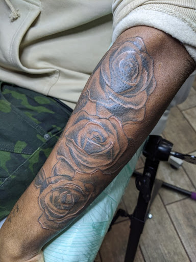 Explore aladdin tattoo ideas, creative tattoo ideas in Buford, available at Wild Tribe Tattoos and Piercings
