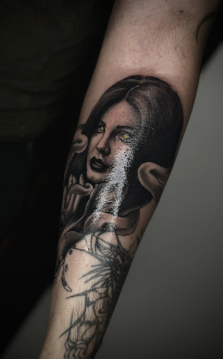 Explore post malone tattoo ideas, creative tattoo ideas in Southampton, available at Le Uke Tattoo Studio