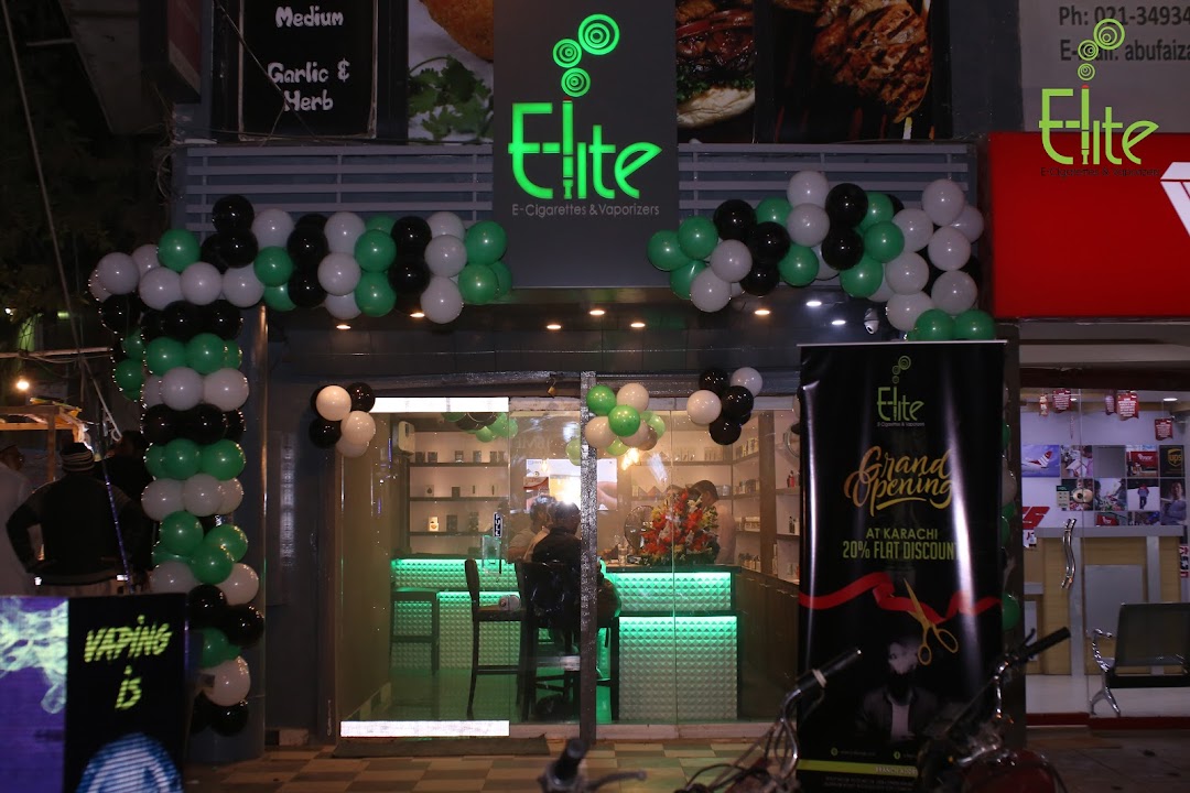 Elite Cigs Vape Shop In Bahadurabad Karachi