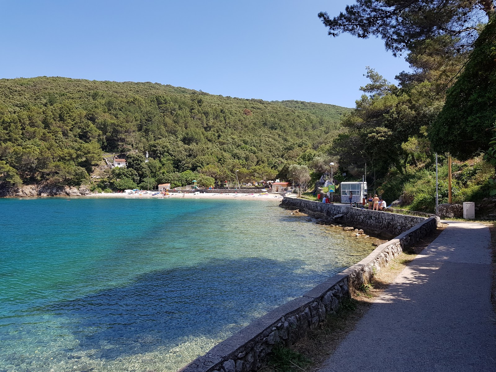 Zdovica beach'in fotoğrafı çok temiz temizlik seviyesi ile