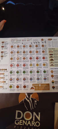 Don Genaro Pizzaria à Monção menu