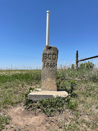 1886 Stage Coach Mile Marker