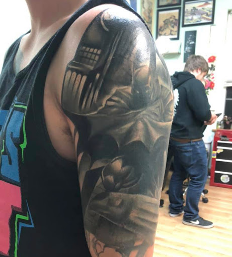 Explore ladies chest tattoo ideas, creative tattoo ideas in Kenosha, available at Kenosha Tattoo Company