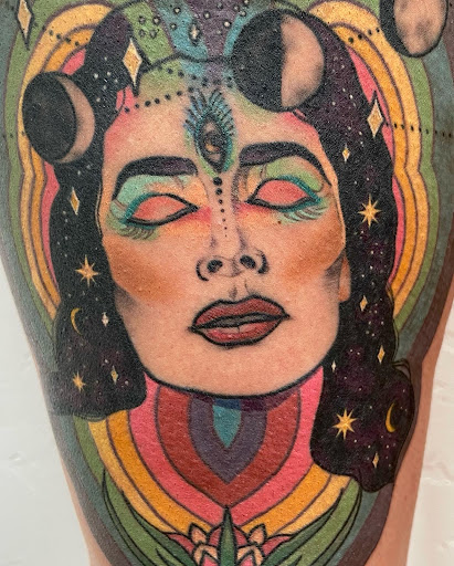Explore cancer zodiac tattoo ideas, creative tattoo ideas in Scipio Center, available at Ace of Wands Private Tattoo & Tarot Studio . Appointment Only