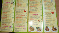 Menu / carte de Asia & Döner Spezialitäten à Quedlinburg