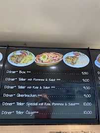 Menu / carte de Özge Feinkost Kebab & Pizza à Lörrach