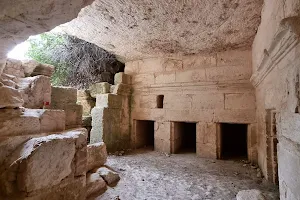 Rock-cut tombs in ancient Israel image