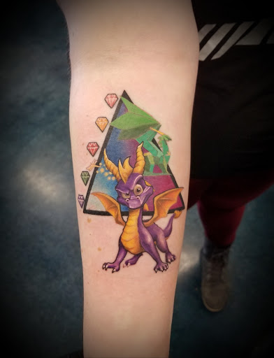 Explore chest arm tattoo ideas, creative tattoo ideas in Richmond, available at Inspired Ink