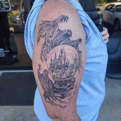 Explore virgo tattoo ideas female, creative tattoo ideas in Easley, available at Peach Pit Tattoo