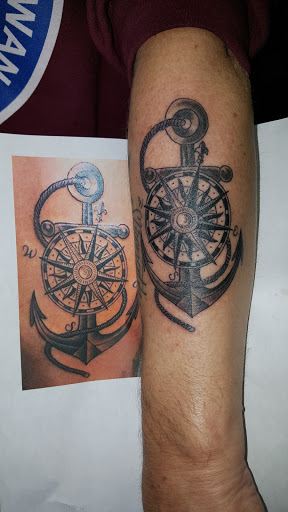 Explore adam and eve tattoo ideas, creative tattoo ideas in Rome, available at Twizted Ink