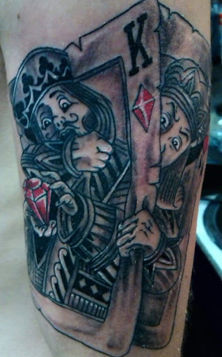 Explore halloweentown tattoo ideas, creative tattoo ideas in Savannah, available at Tattoo Addictions