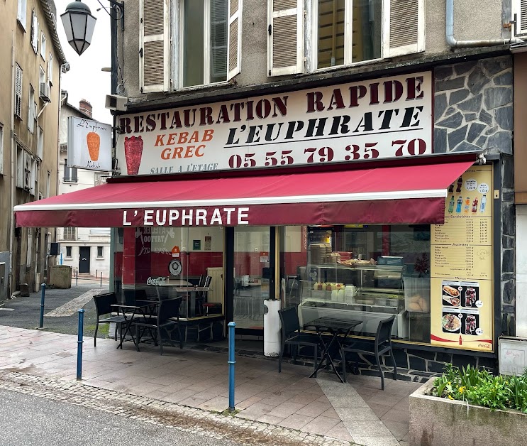 L' Euphrate Kebab (salle à l'étage) à Limoges (Haute-Vienne 87)