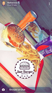 Hamburger du Restauration rapide SUN BURGER à Montpellier - n°15