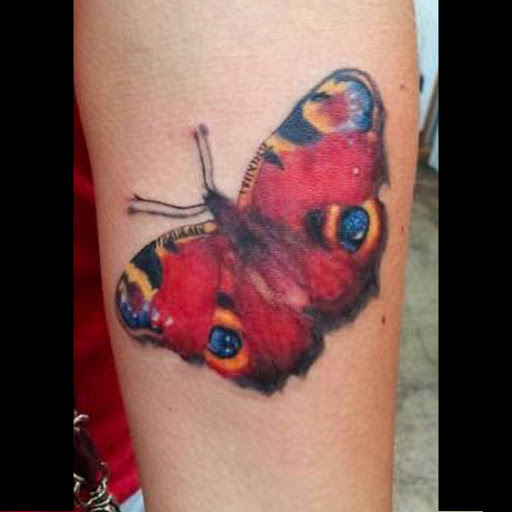 Explore small witch tattoo ideas, creative tattoo ideas in Broken Arrow, available at Geek Ink Tattoo and Piercings