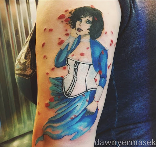 Explore shadow tattoo ideas, creative tattoo ideas in Benton, available at Spectrum Tattoo