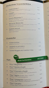 FAUSTINO - RISTORANTE, PIZZERIA - DA TONI à Obernhof menu