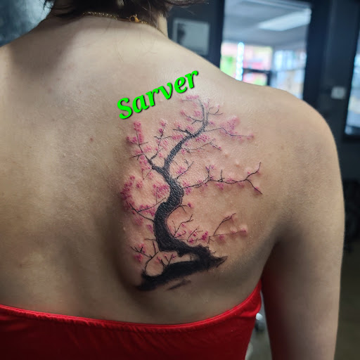 Explore abstract tattoos ideas, creative tattoo ideas in Ottawa, available at Precision Art