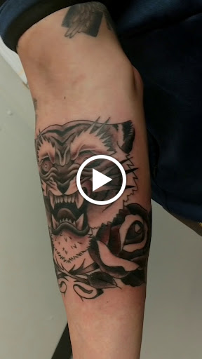 Explore arm tattoo ideas for females, creative tattoo ideas in Marietta, available at Monkeys Uncle Tattoo