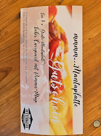 Menu / carte de FUTTERKISTE eventgastro Imbiss à Sendenhorst