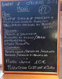 Restaurant italien Osteria Mia à Casella - menu / carte