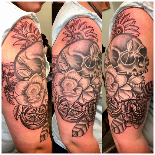 Explore ace of hearts tattoo ideas, creative tattoo ideas in Meridian, available at Creative Pain Tattoo Studio