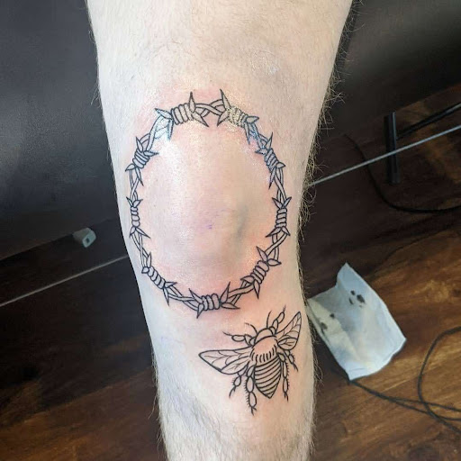 Explore 3 letter tattoo ideas, creative tattoo ideas in Lawrence, available at Standard Electric Tattooing
