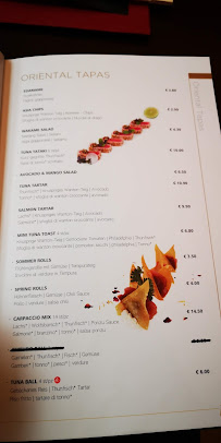 Restaurant de sushis Fooda à Merano (la carte)