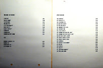 The Pub à Berlin menu