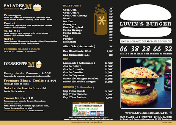 photo n° 20 du Restaurant de hamburgers Luvin's Burger | Livraison à Perpignan
