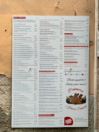 Menu du I Porci Comodi à Pisa