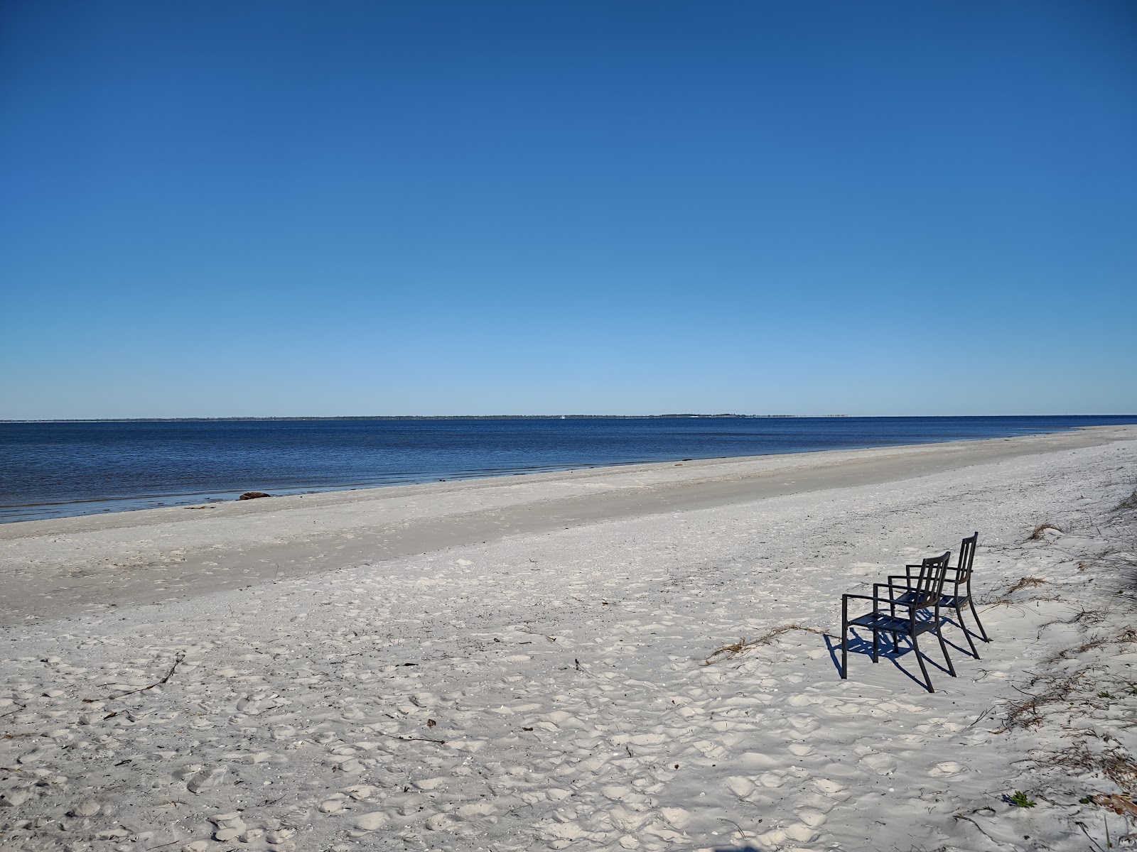 Foto av Port Saint Joe Bay med hög nivå av renlighet