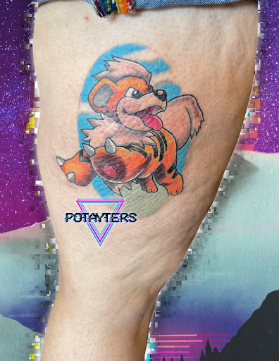 Explore golf tattoo ideas for men, creative tattoo ideas in Palm Harbor, available at Angry Owl Tattoo and Piercing