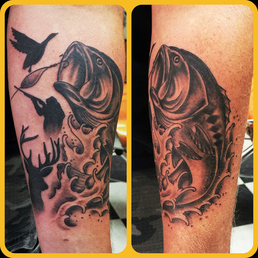 Explore tattoo ideas for three friends, creative tattoo ideas in Black River Falls, available at Black River Tattoo