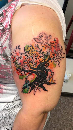 Explore minimalist finger tattoo ideas, creative tattoo ideas in Jefferson, available at Slammin Ink Tattoo