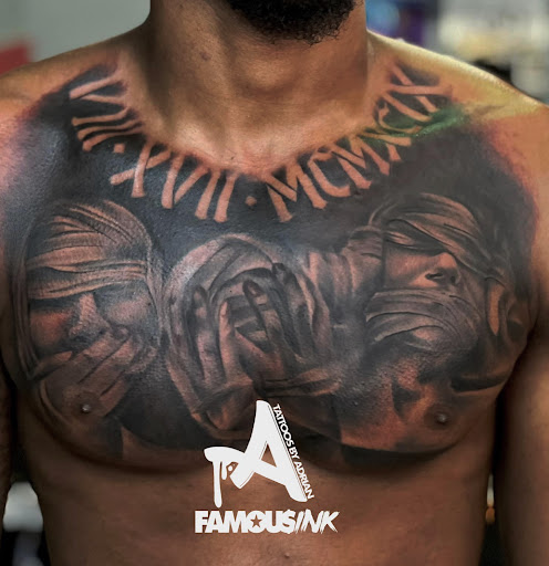 Explore tattoo arm sleeve ideas woman, creative tattoo ideas in Hammond, available at Famous Ink, Inc.