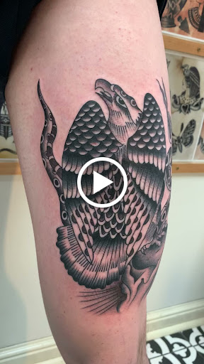 Explore cancer astrology tattoo ideas, creative tattoo ideas in Milwaukee, available at MANIA Tattoos Milwaukee