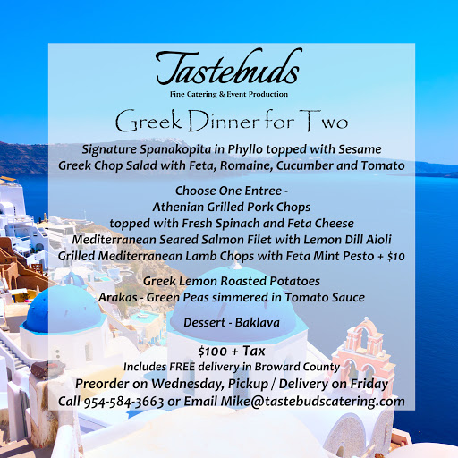 Caterer «Tastebuds Fine Catering», reviews and photos, 7080 W State Rd 84 #3, Davie, FL 33317, USA