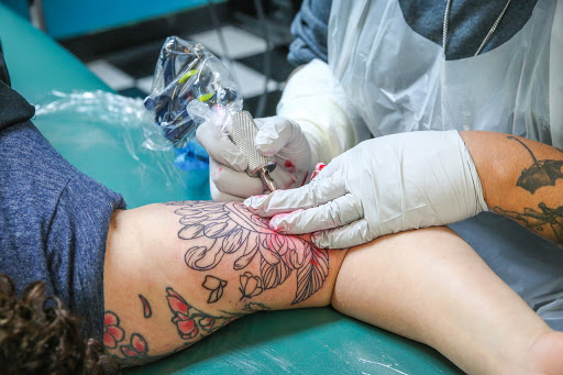 Explore lover tattoo ideas, creative tattoo ideas in Stockton, available at Canvas Tattoo