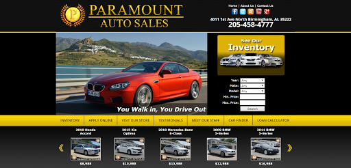Used Car Dealer «Paramount Auto Sales», reviews and photos, 4011 1st Ave N, Birmingham, AL 35222, USA